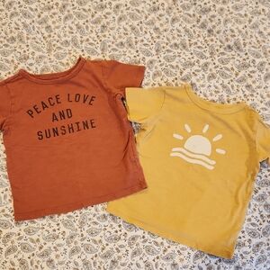 Sunny Days Kids Graphic Tees - Set of 2